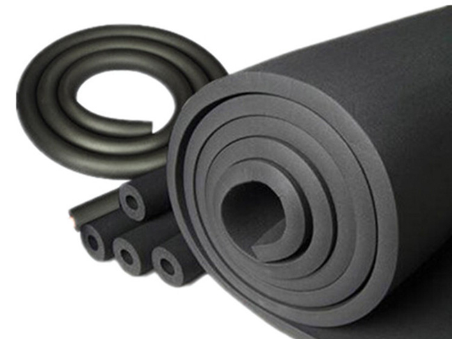 Rubber foam sheet